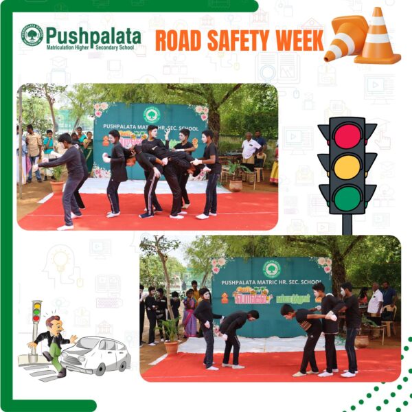 Road Safety Week | Pushpalata Matriculation Higher Secondary School